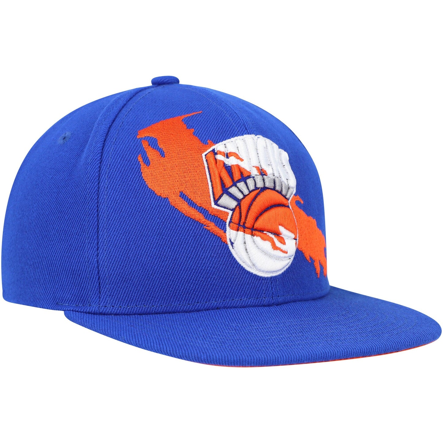Men's Mitchell & Ness NBA Paint By Number Snapback Hwc Knicks - Blue