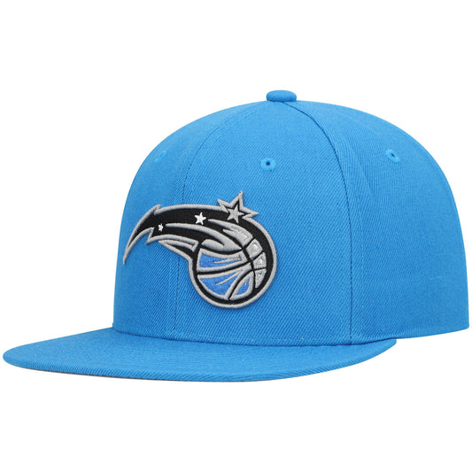 Men's Mitchell & Ness NBA Team Ground 2.0 Snapback Magic
