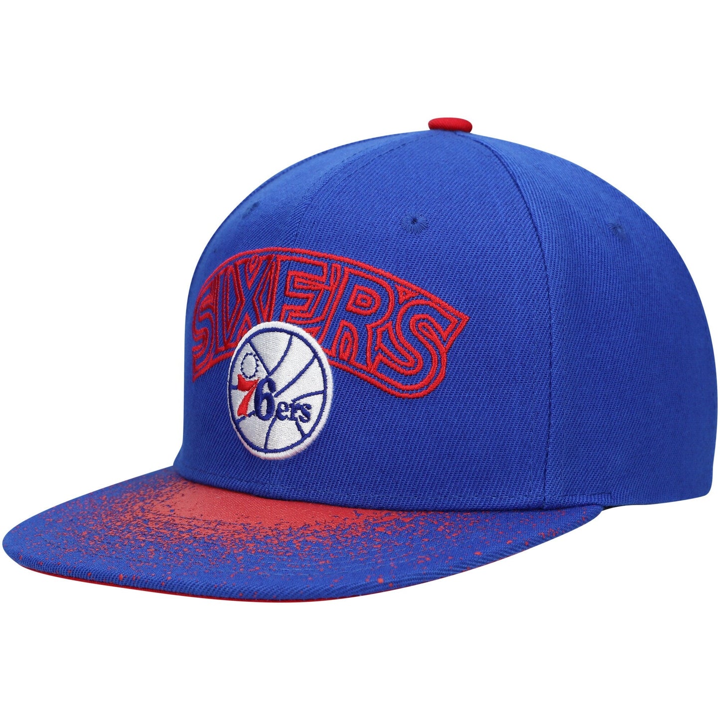 Mitchell & Ness Men's NBA Re-Take Snapback Hwc 76Ers Snapback Caps