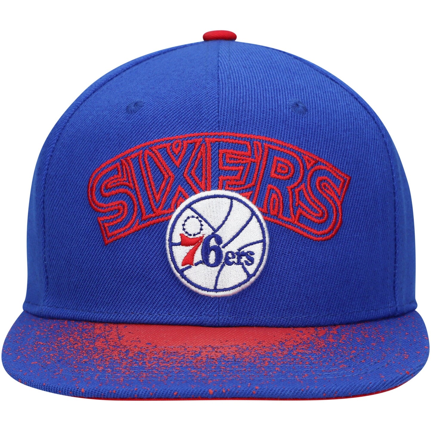 Mitchell & Ness Men's NBA Re-Take Snapback Hwc 76Ers Snapback Caps
