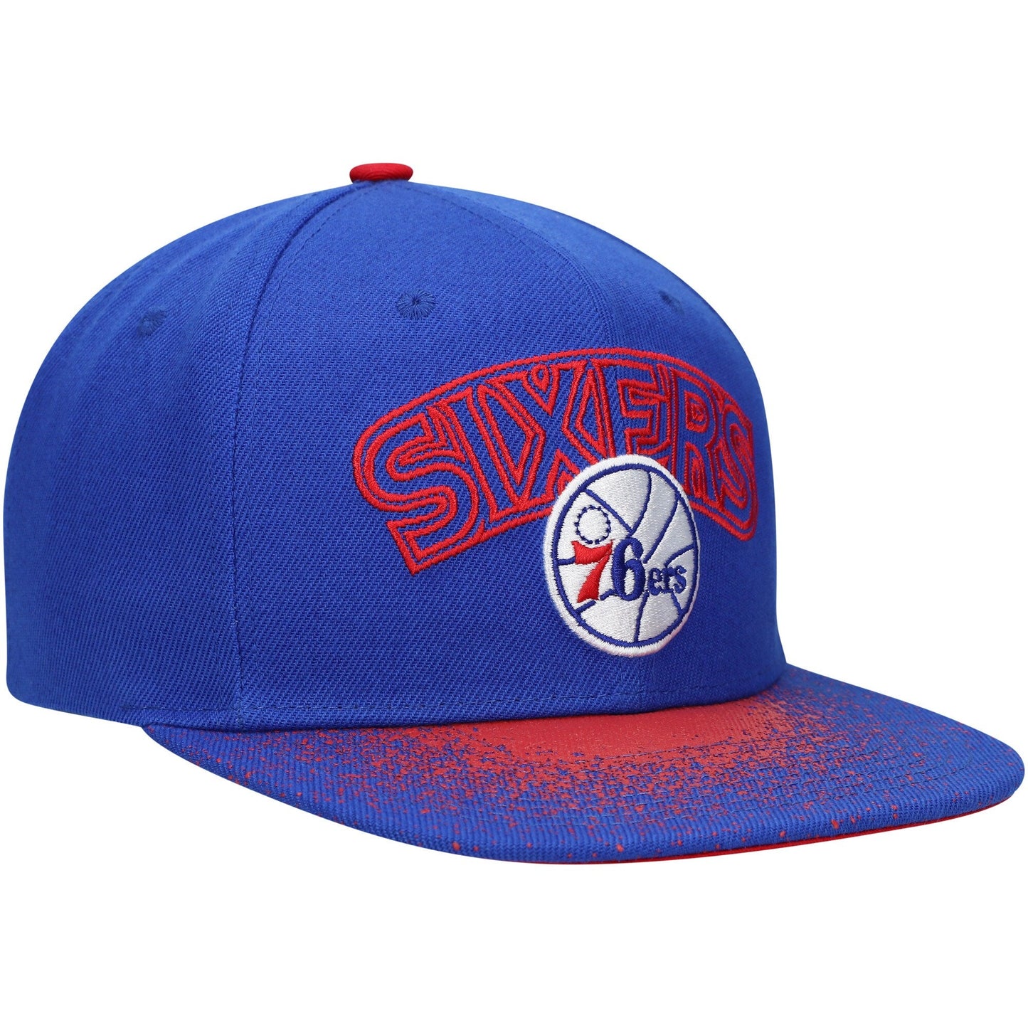 Mitchell & Ness Men's NBA Re-Take Snapback Hwc 76Ers Snapback Caps