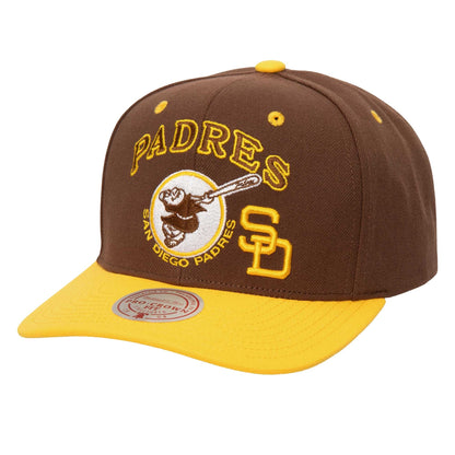 Mitchell & Ness Men's MLB All In 2.0 Pro Snapback Coop Padres Snapback Caps