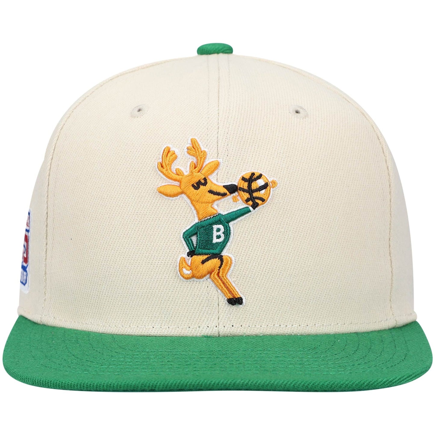 Mitchell & Ness Men's NBA 35Th Side Snapback Hwc Bucks Snapback Caps