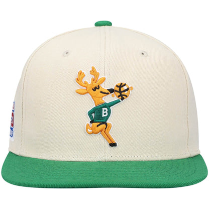 Mitchell & Ness Men's NBA 35Th Side Snapback Hwc Bucks Snapback Caps