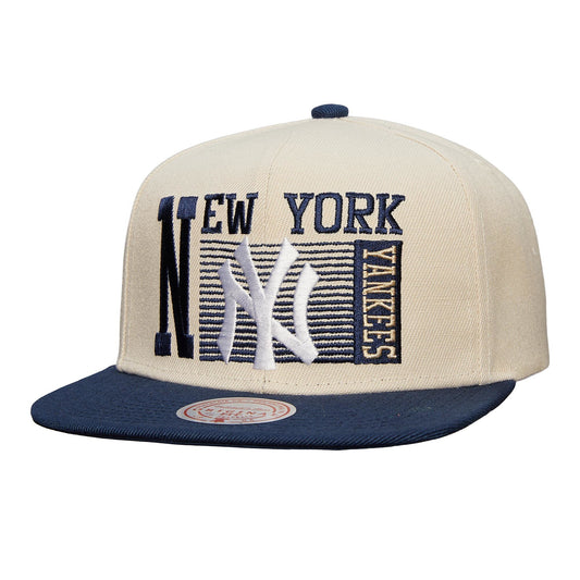 Men's Mitchell & Ness MLB Speed Zone Snapback Yankees