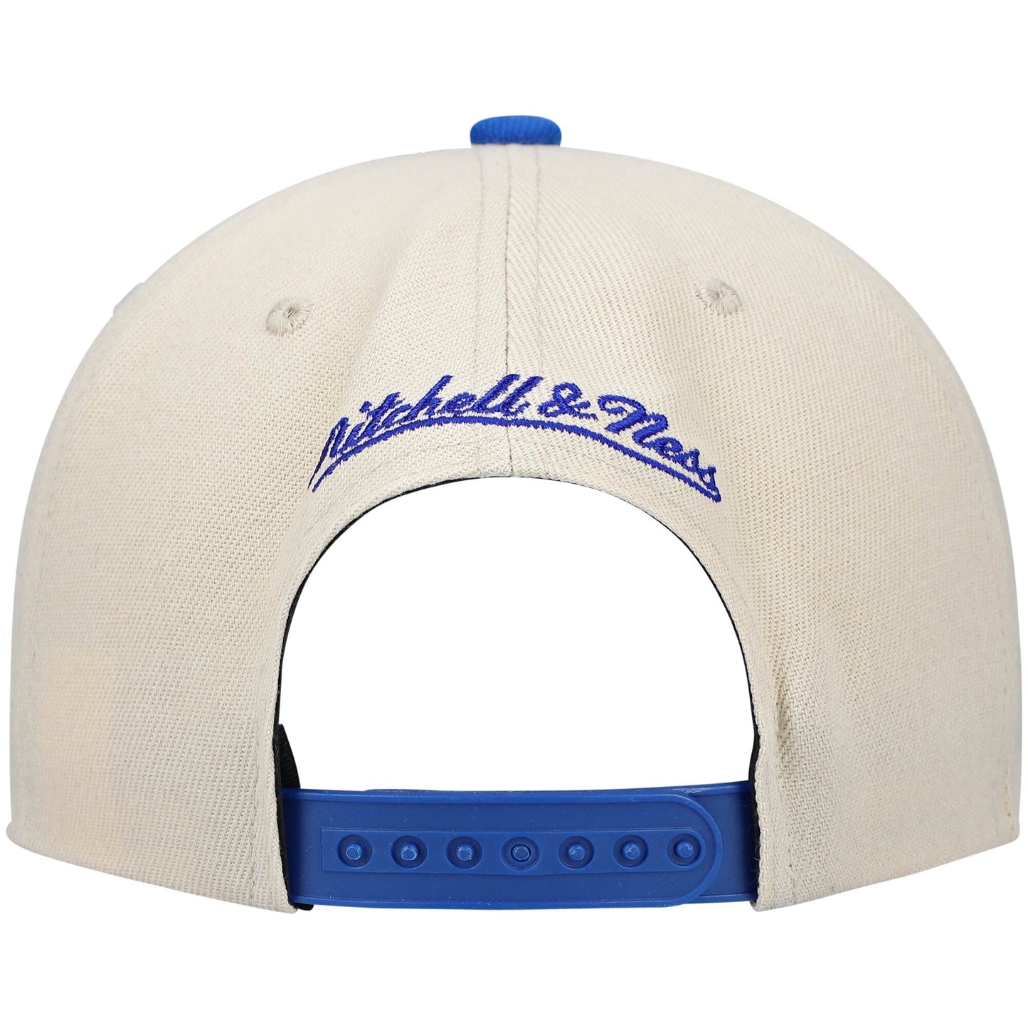 Men's Mitchell & Ness NBA 35Th Side Snapback Hwc Warriors