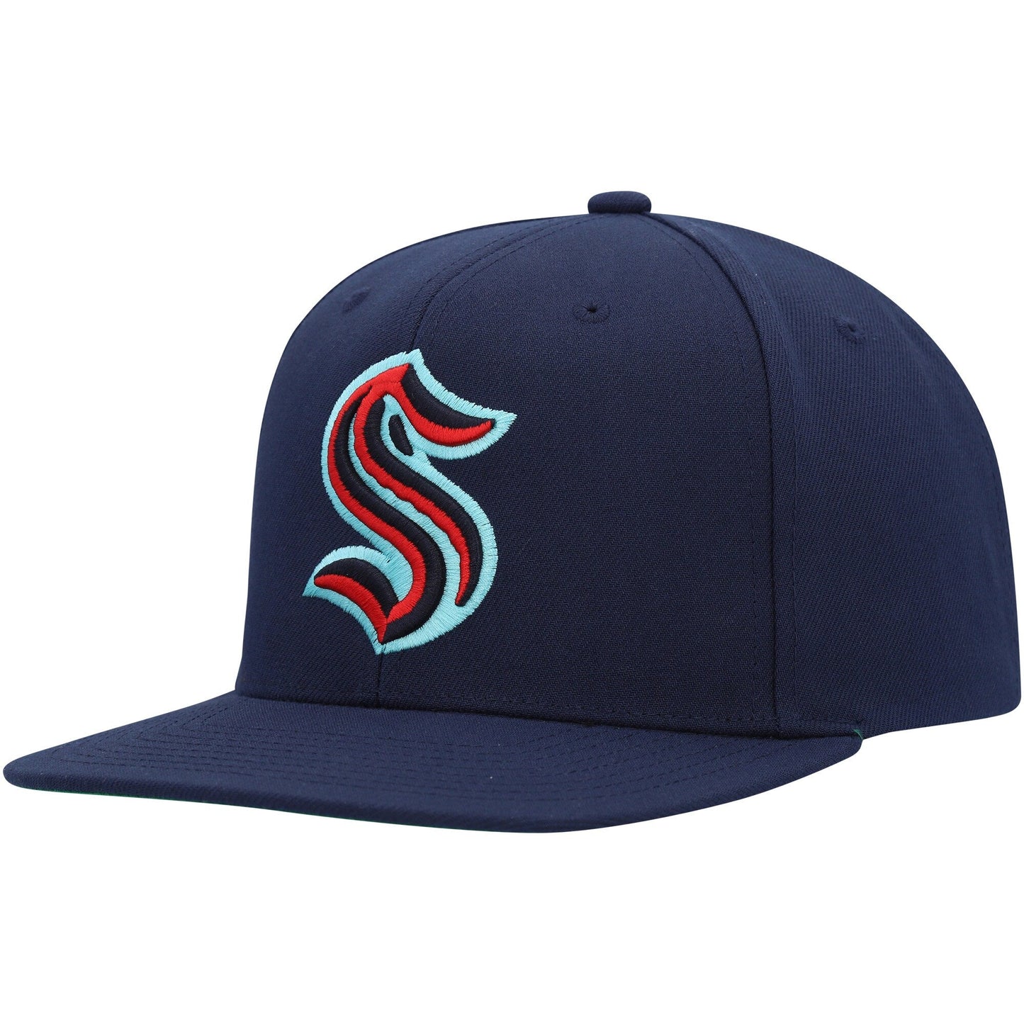 Mitchell & Ness Men's NHL Alternate Flip Snapback Kraken Snapback Caps