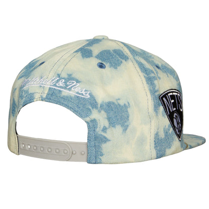 Mitchell & Ness Men's NBA Acid Wash Snapback Nets Snapback Caps
