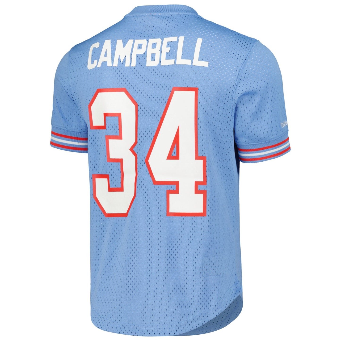 Men's Mitchell & Ness NFL N&N Mesh Crewneck Oilers 1983 Earl Campbell