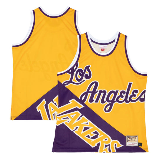 Men's Mitchell & Ness Big Face Fashion Tank 5.0 Lakers