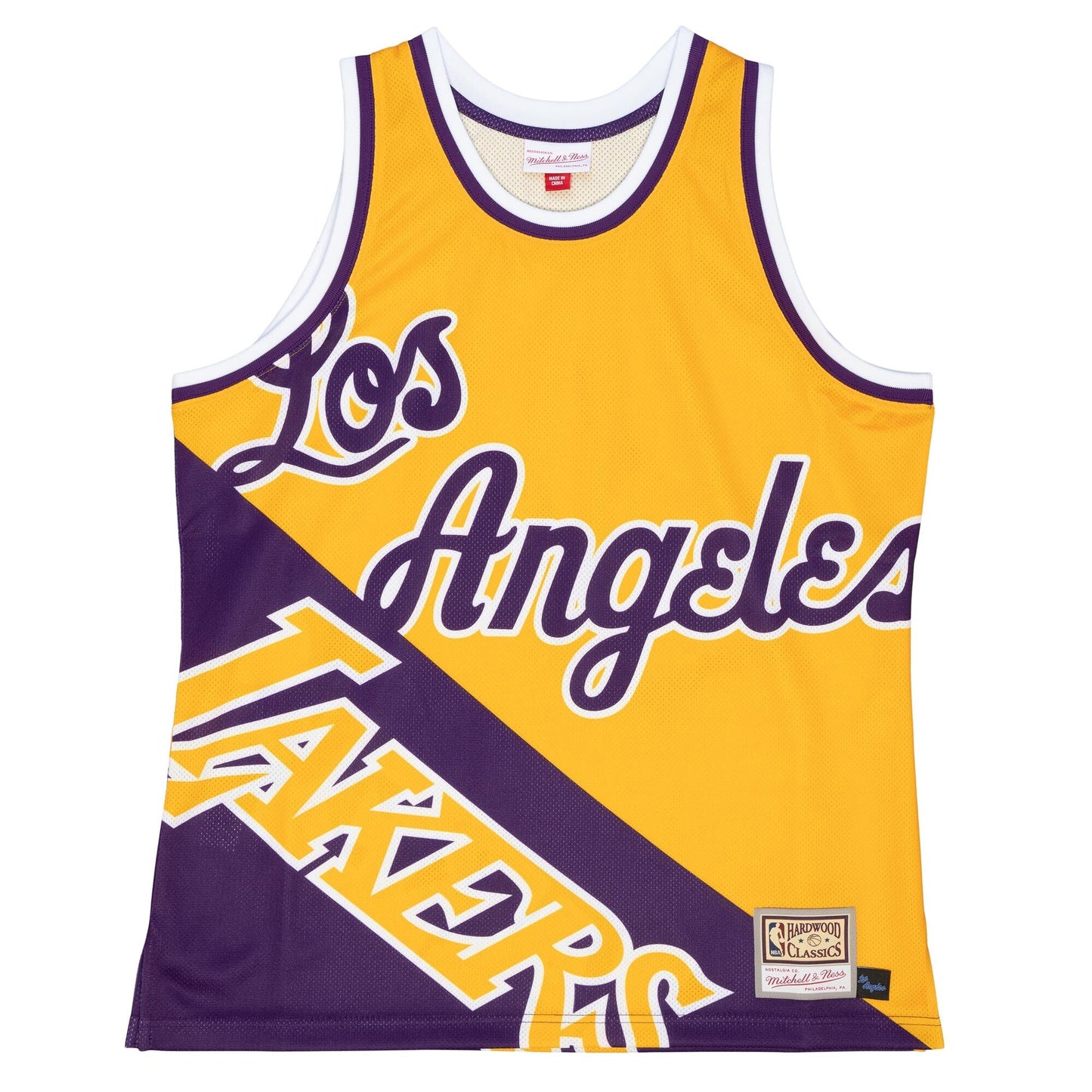 Men's Mitchell & Ness Big Face Fashion Tank 5.0 Lakers