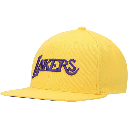 Men's Mitchell & Ness NBA Two Tonal Snapback Hwc Lakers