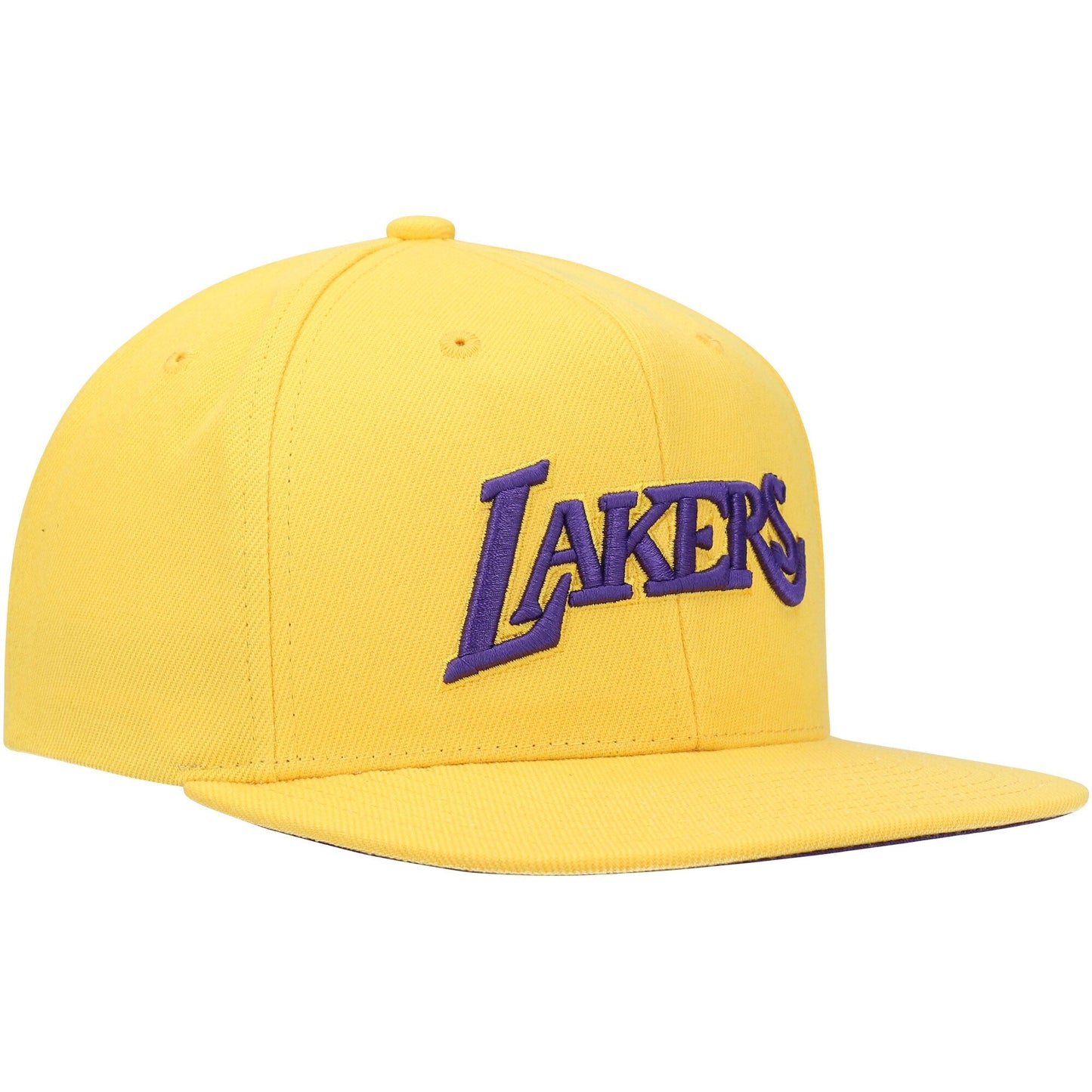 Men's Mitchell & Ness NBA Two Tonal Snapback Hwc Lakers