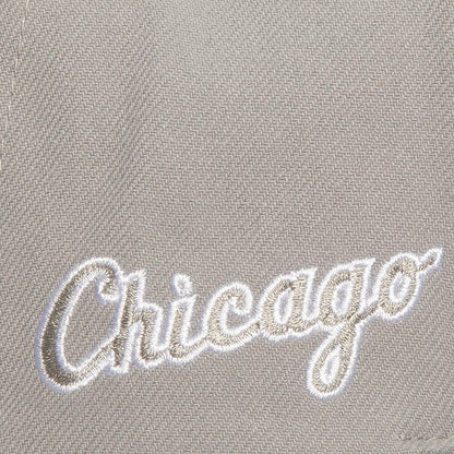 Mitchell & Ness Men's MLB Evergreen Grey White Snapback White Sox Snapback Caps