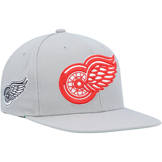 Mitchell & Ness Men's NHL Alternate Flip Snapback Red Wings Snapback Caps