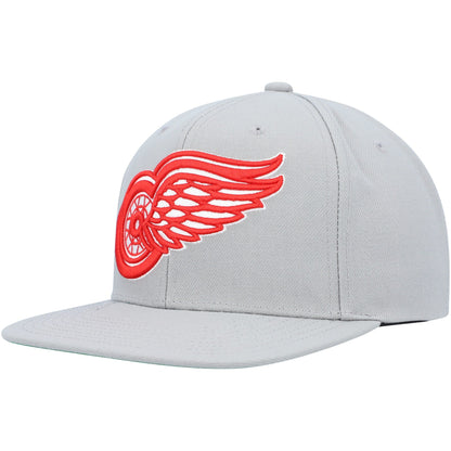 Mitchell & Ness Men's NHL Alternate Flip Snapback Red Wings Snapback Caps