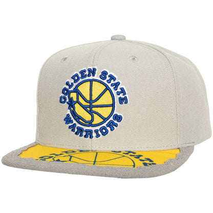 Mitchell & Ness Men's NBA Munch Time Snapback Hwc Warriors Snapback Caps