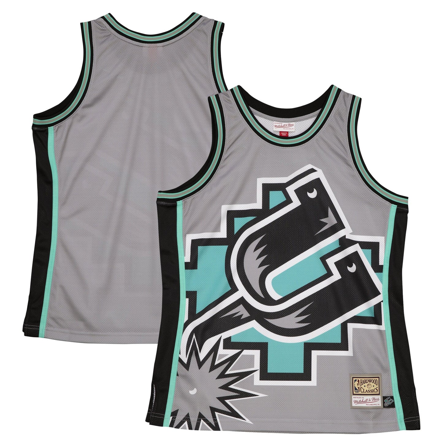 Mitchell & Ness Men's Blown Out Fashion Jersey Spurs Jerseys