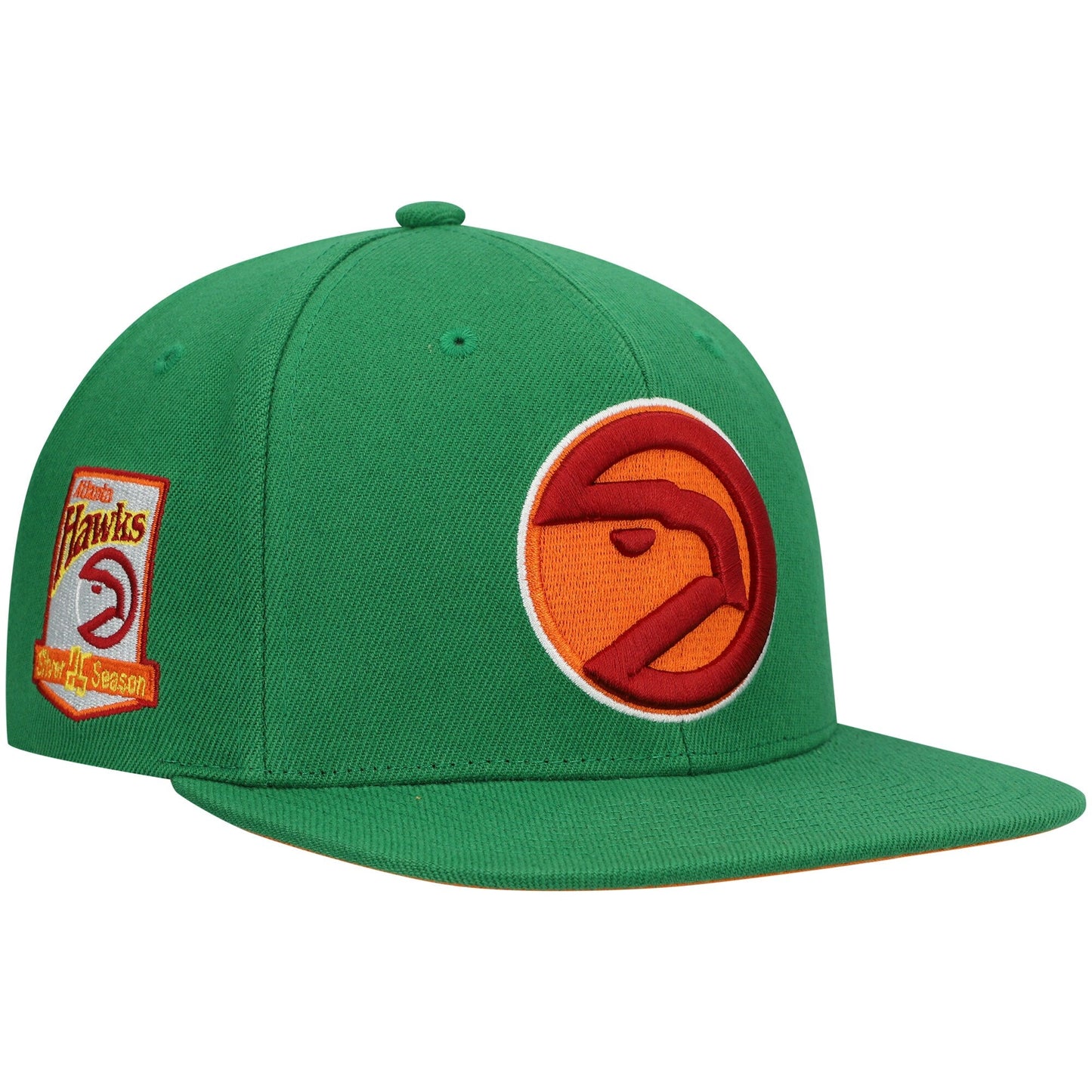Men's Mitchell & Ness NBA Like Mike Snapback Hwc Hawks