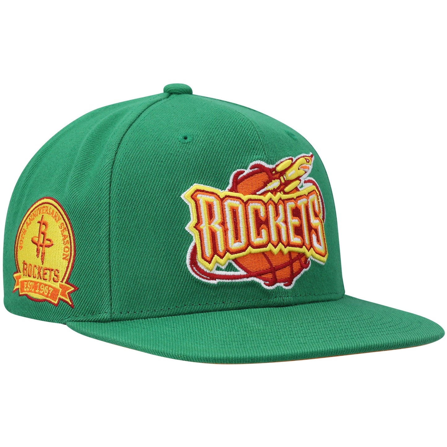 Men's Mitchell & Ness NBA Like Mike Snapback Hwc Rockets