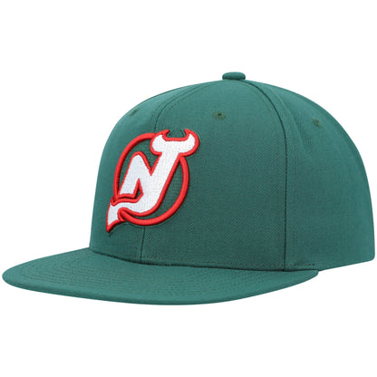Mitchell & Ness Men's NHL Alternate Flip Snapback Devils Green