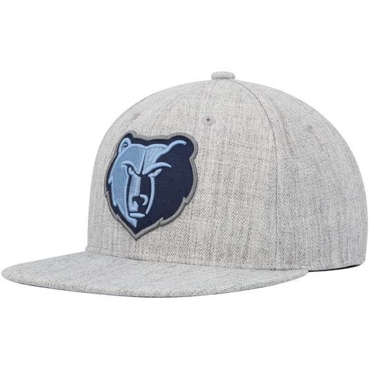 Mitchell & Ness Men's NBA Team Heather 2.0 Snapback Grizzlies Snapback Caps