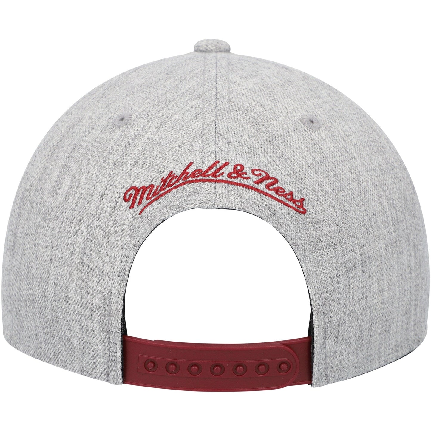Men's Mitchell & Ness NBA Team Heather 2.0 Snapback Heat - Grey Heather