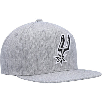 Mitchell & Ness Men's NBA Team Heather 2.0 Snapback Spurs Snapback Caps
