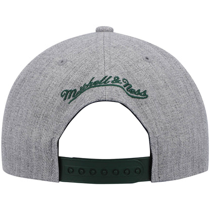 Mitchell & Ness Men's NBA Team Heather 2.0 Snapback Bucks Heather