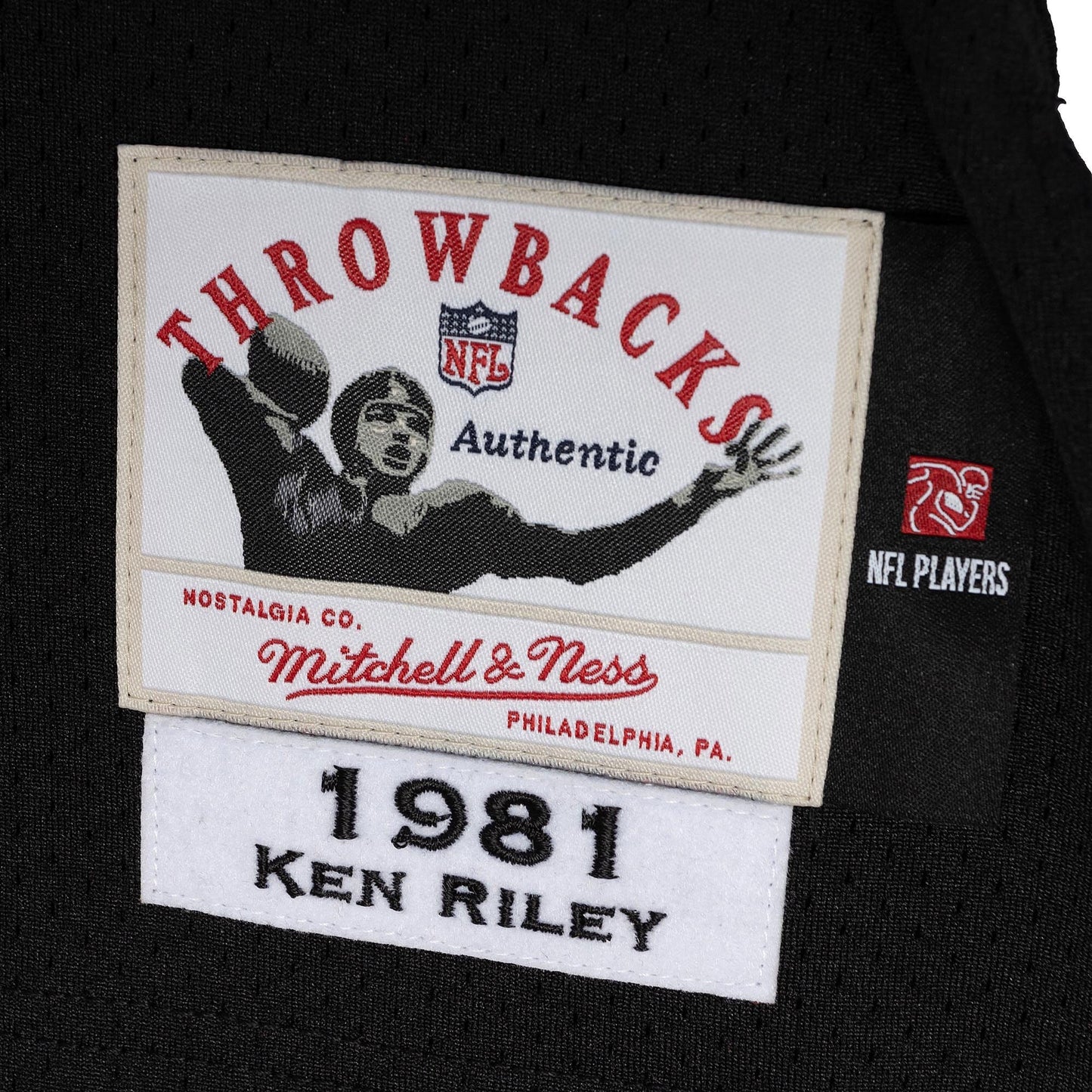 Mitchell & Ness Men's NFL Dark Jersey Bengals 1981 Ken Riley Jerseys