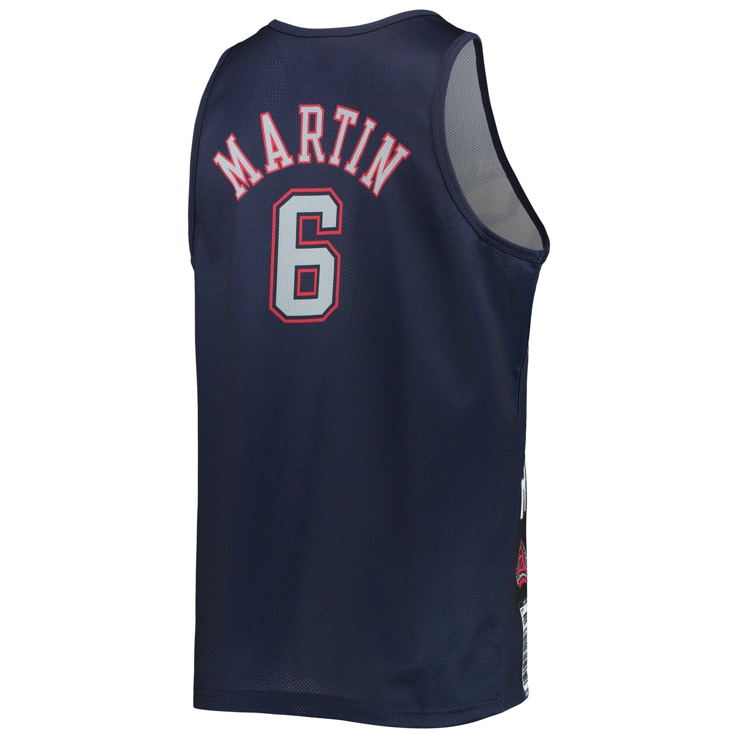 Mitchell & Ness Men's Slam Sublimated Tank Nets Kenyon Martin Tank Tops