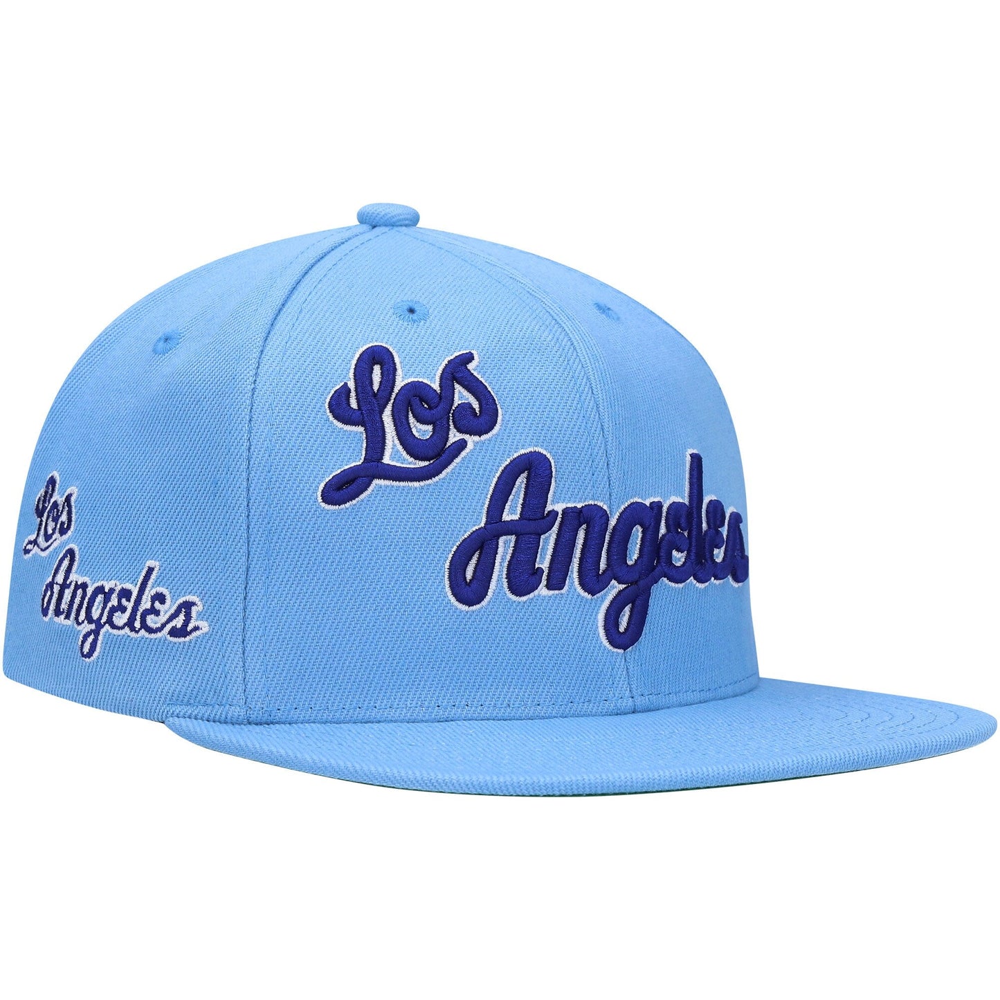 Men's Mitchell & Ness NBA Xl Wordmark Snapback Hwc Lakers