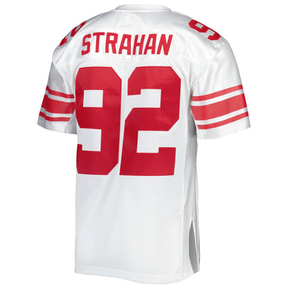 Mitchell & Ness NFL White Jersey Ny Giants 2007 Michael Strahan