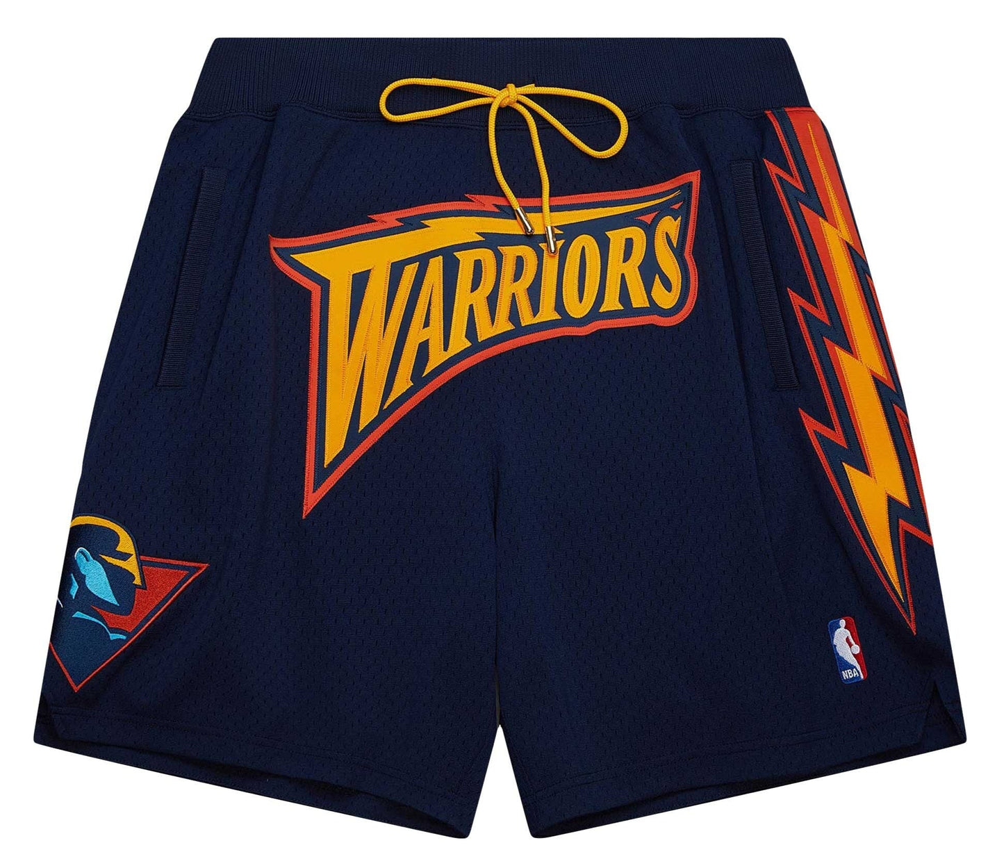 Mitchell & Ness Men's NBA Just Don 7In Shorts Warriors