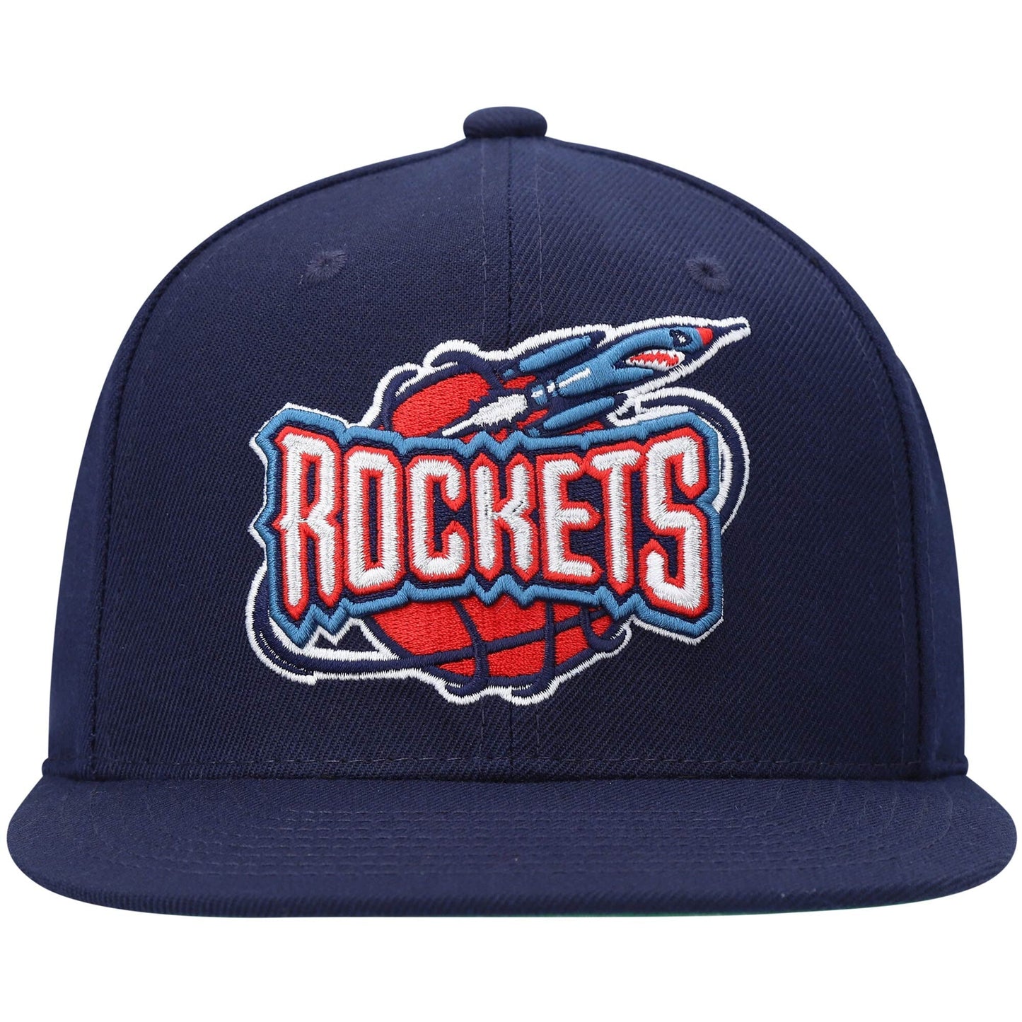 Men's Mitchell & Ness NBA Team Ground 2.0 Snapback Hwc Rockets