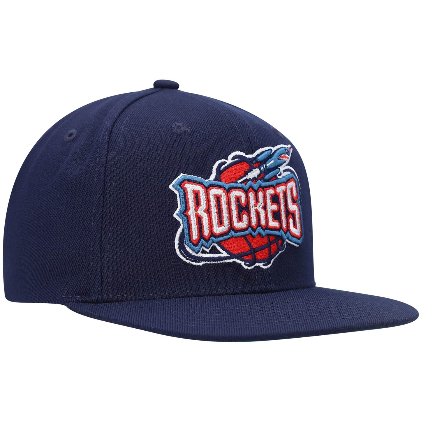 Men's Mitchell & Ness NBA Team Ground 2.0 Snapback Hwc Rockets