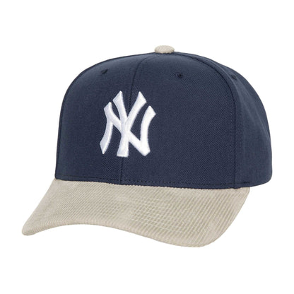 Mitchell & Ness Men's MLB Cord Pro Snapback Yankees Snapback Caps
