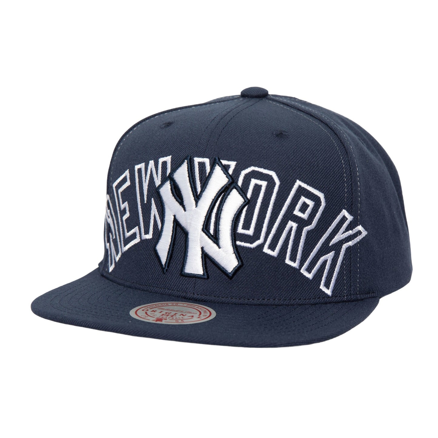 Men's Mitchell & Ness MLB Full Frontal Snapback Yankees