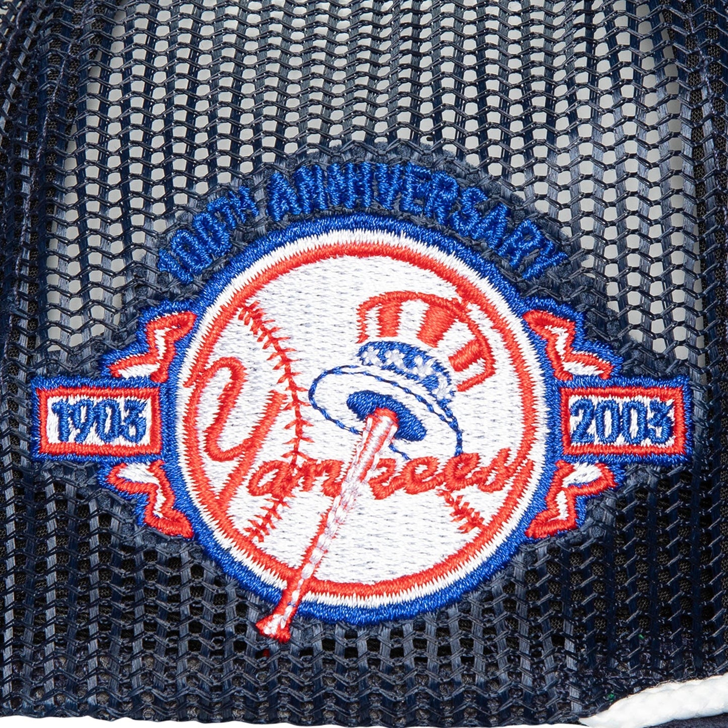 Men's Mitchell & Ness MLB Roper Trucker Yankees