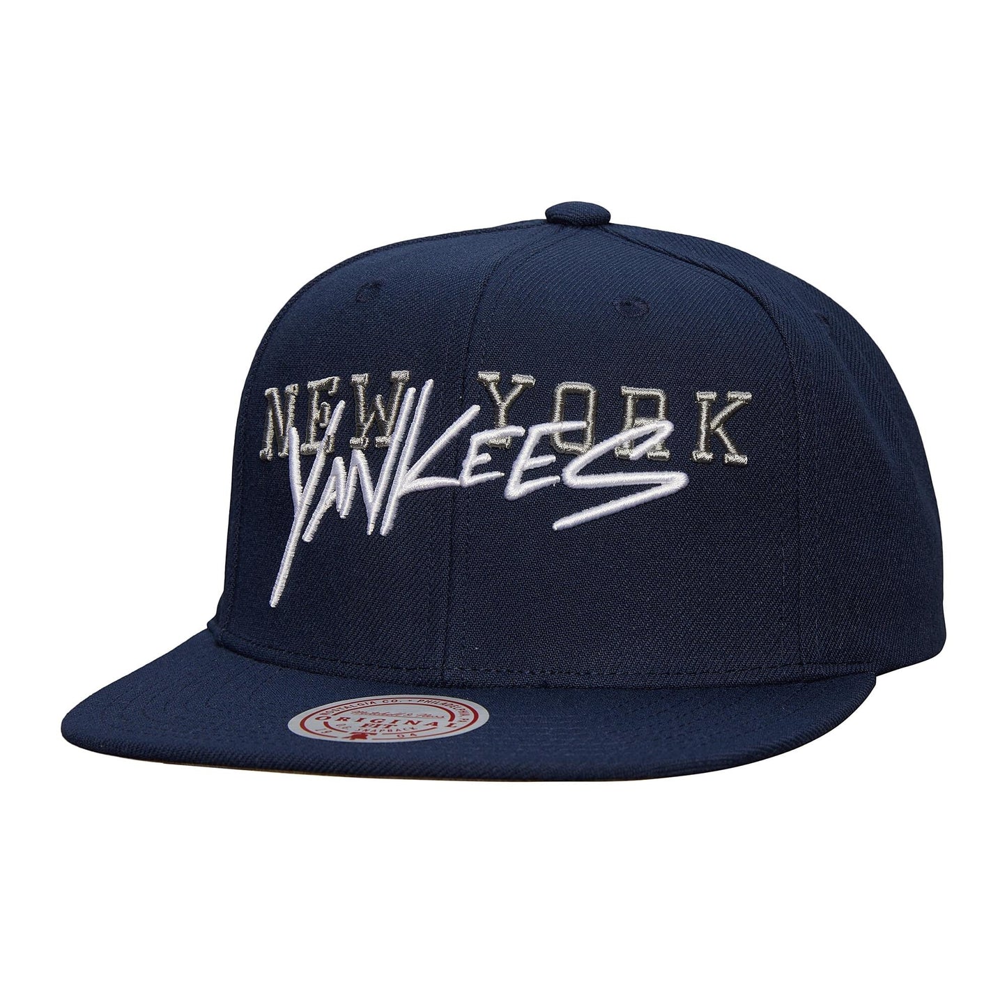 Men's Mitchell & Ness MLB Team Tagged Snapback Yankees