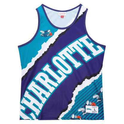 Mitchell & Ness Men's Jumbotron 2.0 Sublimated Tank Hornets
