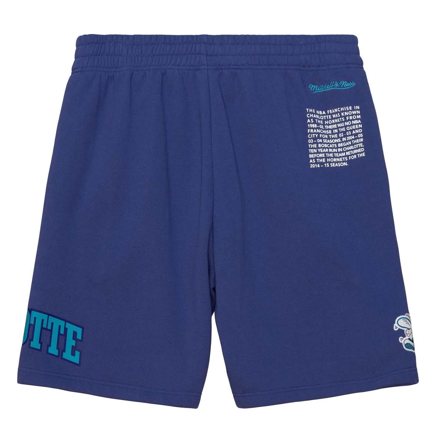 Mitchell & Ness Men's NBA Team Origins Fleece Shorts Hornets