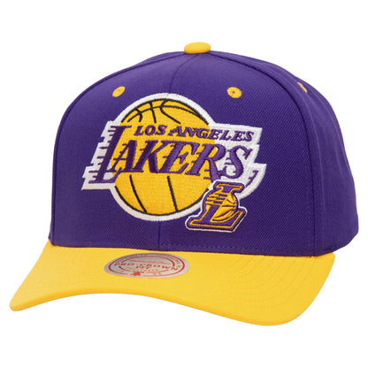 Mitchell & Ness Men's NBA All In 2.0 Pro Snapback Lakers Snapback Caps