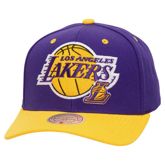 Mitchell & Ness Men's NBA All In 2.0 Pro Snapback Lakers Snapback Caps