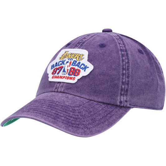 Mitchell & Ness Men's NBA La Lakers Back To Back Dad Strapback