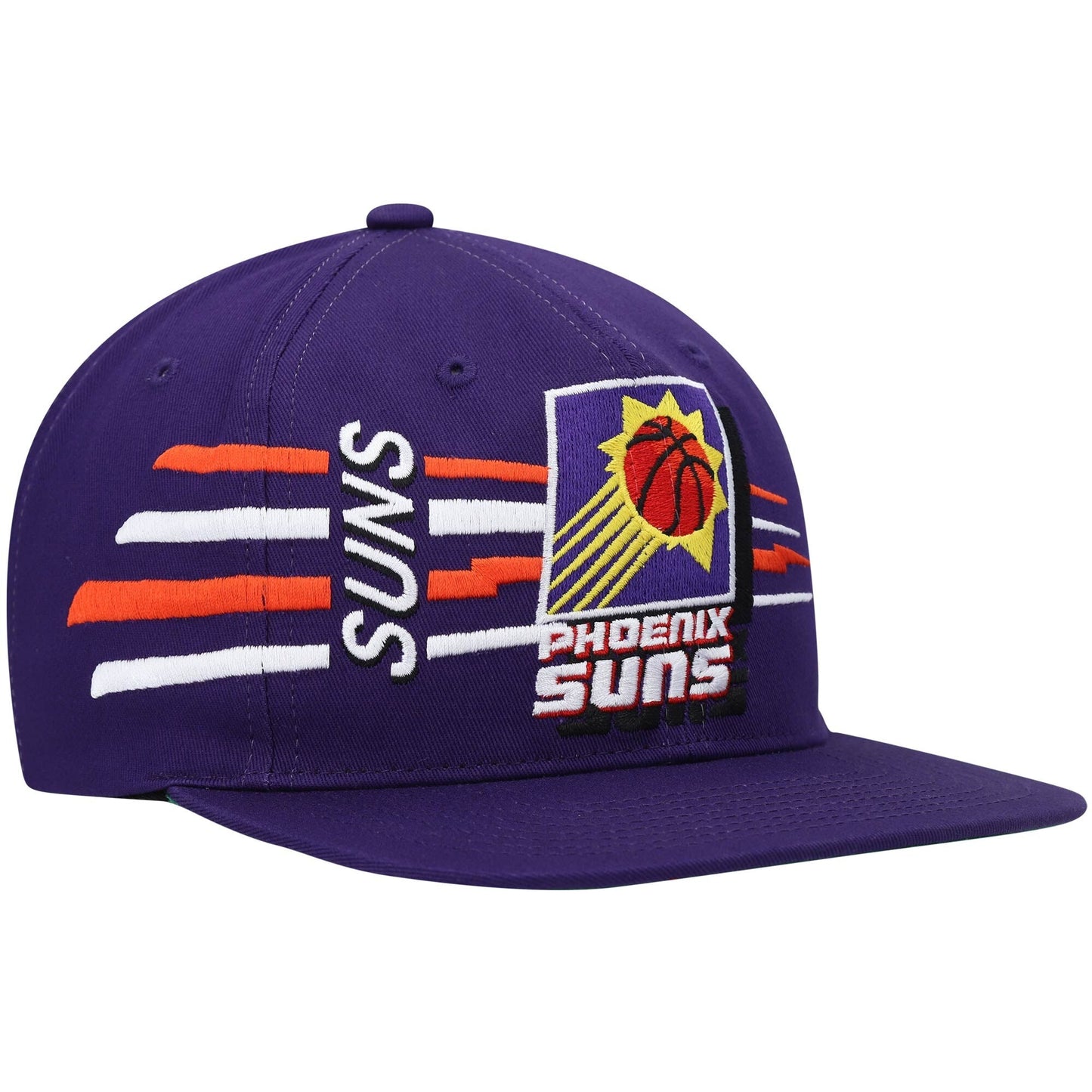 Men's Mitchell & Ness NBA Retro Bolt Deadstock Snapback Hwc Suns
