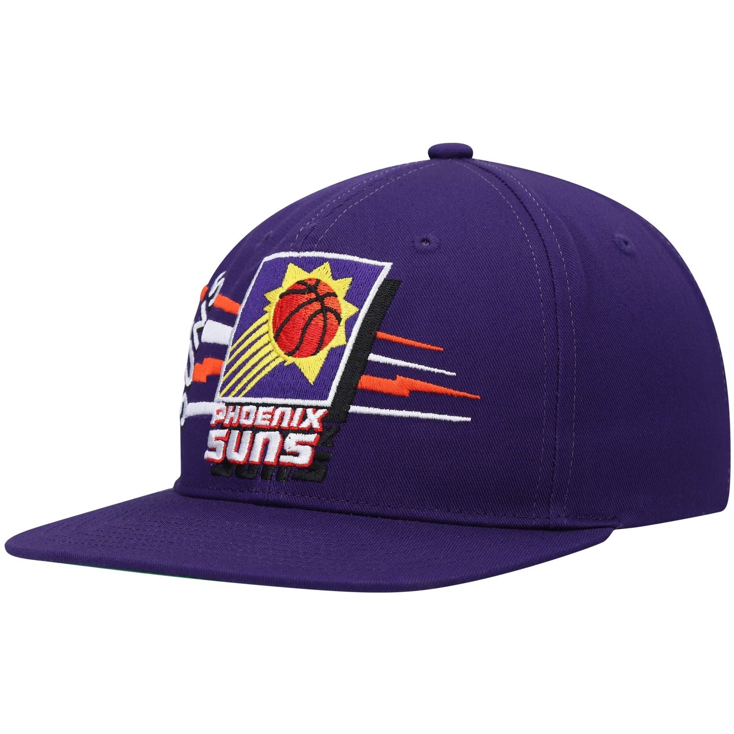 Men's Mitchell & Ness NBA Retro Bolt Deadstock Snapback Hwc Suns