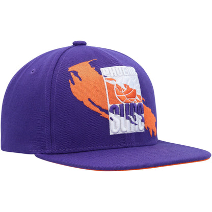 Mitchell & Ness Men's NBA Paint By Number Snapback Hwc Suns Snapback Caps