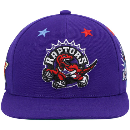 Mitchell & Ness Men's NBA 1997 Top Star Snapback Hwc Raptors Purple