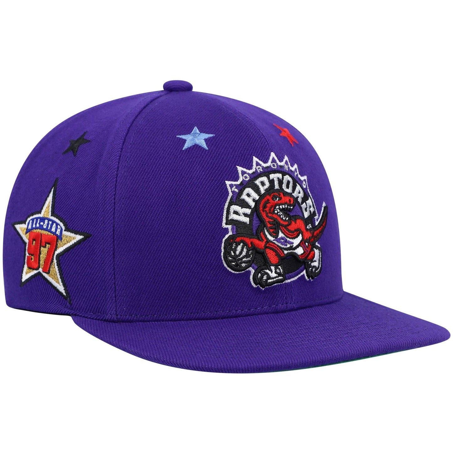 Mitchell & Ness Men's NBA 1997 Top Star Snapback Hwc Raptors Purple